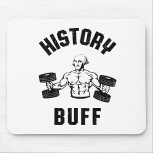 Mousepad Amante de História Engraçado George Washington Tre