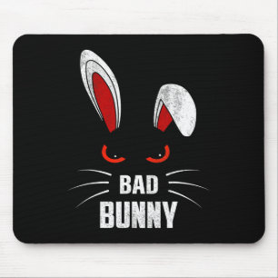 Mousepad Amante de os animais Legal do coelho esquentado By