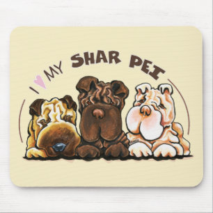 Mousepad Amante de Shar Pei do chinês