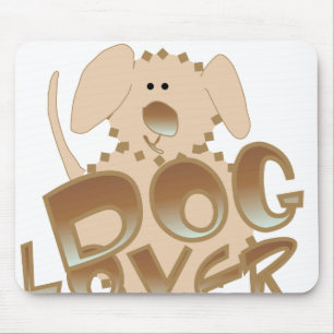 Mousepad Amante do cão de Brown