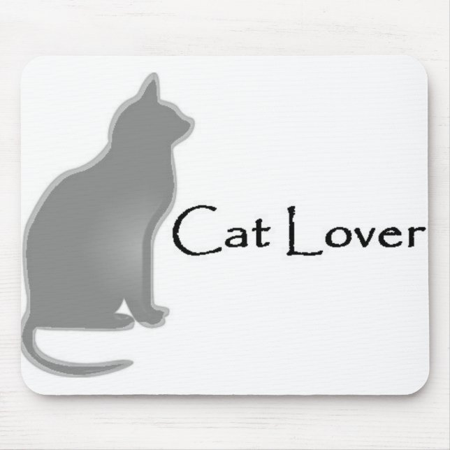 Mousepad Amante do gato (Frente)