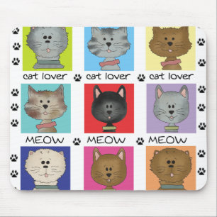 Mousepad Amante do gato do Meow