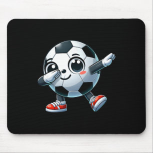 Mousepad Amante do jogador de futebol Dabbing Fofinho Crian