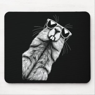 Mousepad Amante engraçado do Groundhog Woodchuck Dia do Gro