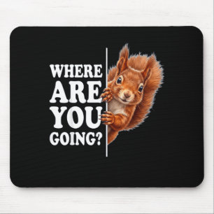 Mousepad Amante esquilo engraçado meme humor para homens mu
