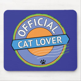 Mousepad Amante Oficial de Gatos