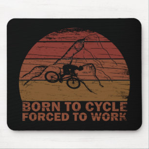 Mousepad amantes de bicicleta de montanha