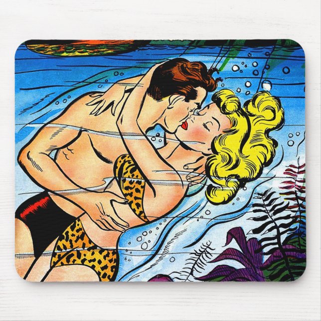 Mousepad Amantes de Histórias em quadrinhos de gelo da Ocea (Frente)