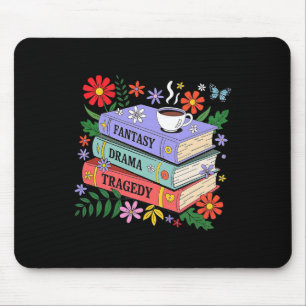 Mousepad Amantes de Livros Fantasia Drama Tragédia Sutil 86