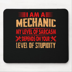 Mousepad Amantes Mecânicas  Sou Mecânico