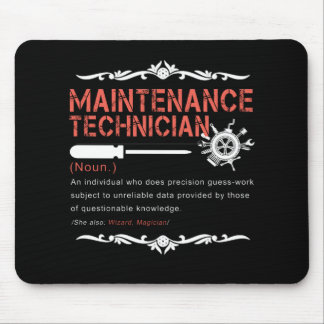 Mousepad Amantes Mecânicos |Definição do técnico de manuten