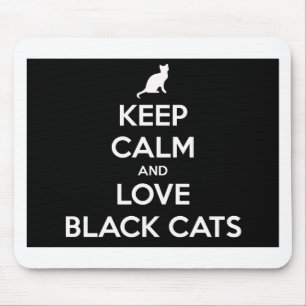 Mousepad Amar Gatos Negros
