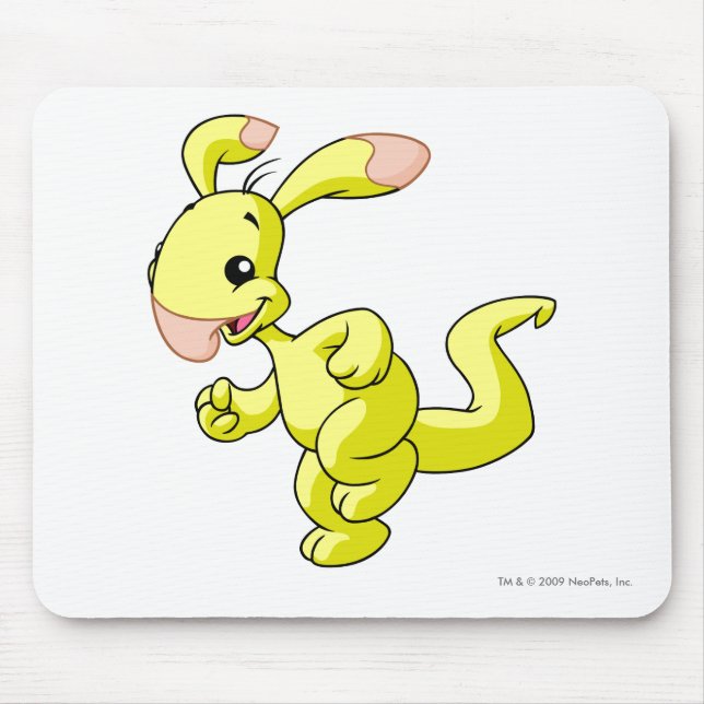 Mousepad Amarelo de Blumaroo (Frente)