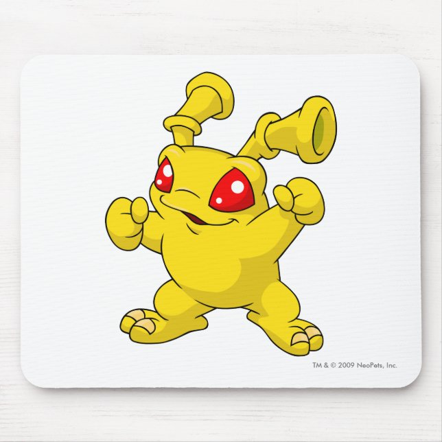 Mousepad Amarelo de Grundo (Frente)
