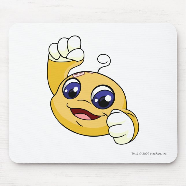 Mousepad Amarelo de Kiko (Frente)