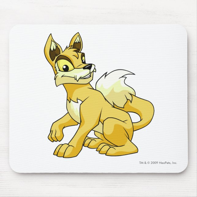 Mousepad Amarelo de Lupe (Frente)