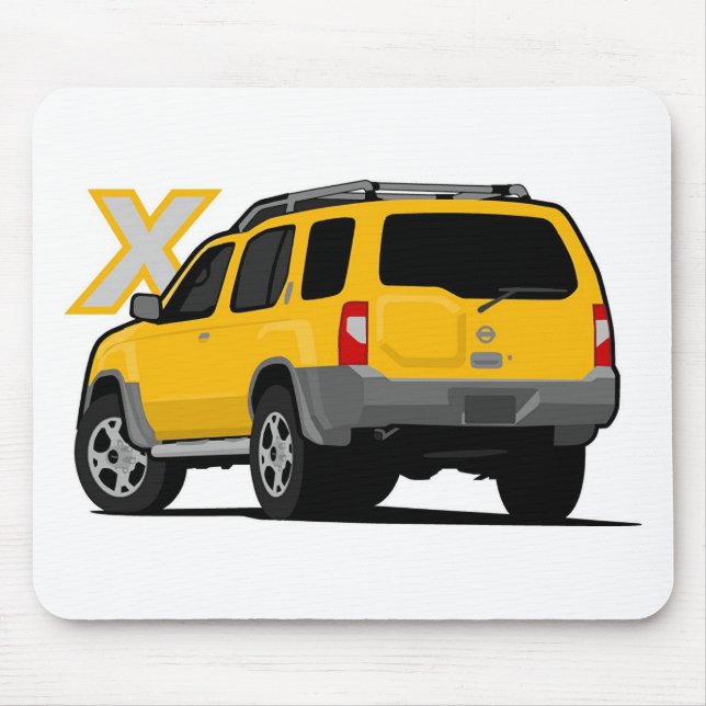 Mousepad Amarelo de Nissan Xterra (Frente)