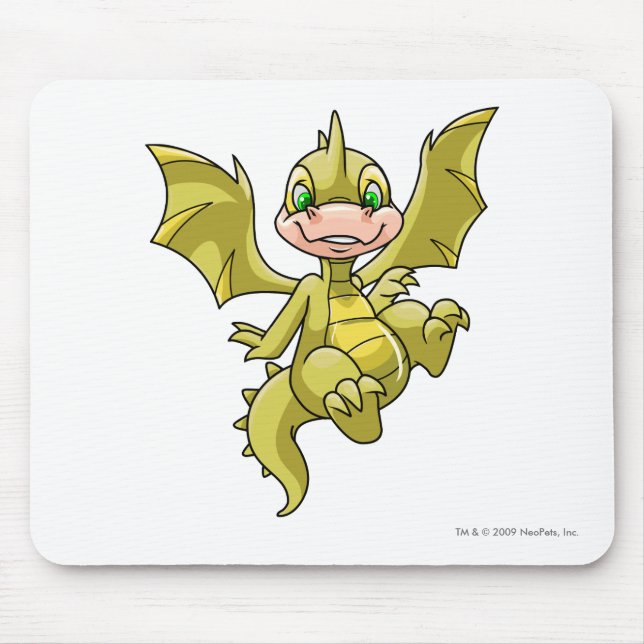 Mousepad Amarelo de Scorchio (Frente)
