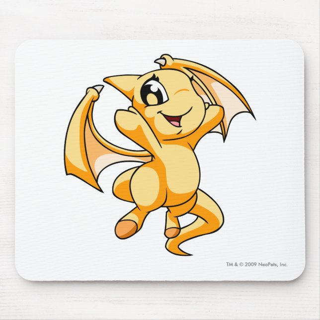 Mousepad Amarelo de Shoyru (Frente)
