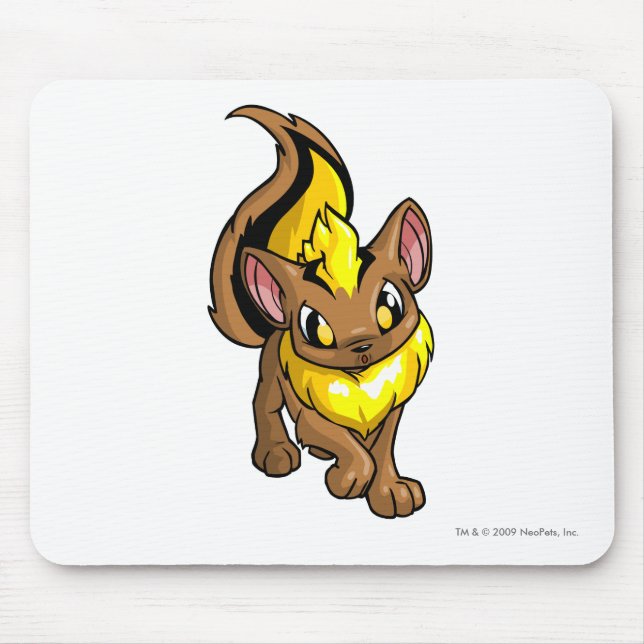 Mousepad Amarelo de Xweetok (Frente)