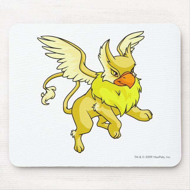 Mousepad Amarelo do Eyrie (Frente)