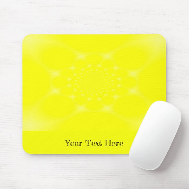 Mousepad Amarelo Estimulante (Com mouse)