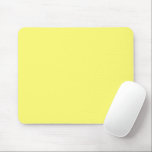 Mousepad Amarelo-Manteiga<br><div class="desc">Conhecidos pelo tom quente,  os tons de borboleta de amarelo adicionam alegria instantânea e um senso de conforto a qualquer espaço,  enquanto complementam facilmente outras matizes. Um neutro convidativo que fica entre amarelo pálido e branco cremoso,  pode ser usado tanto em designs tradicionais quanto modernos.</div>