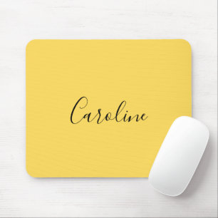 Mousepad Amarelo moderno minimalista