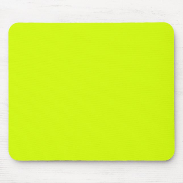 Mousepad Amarelo Neon, alta visibilidade (Frente)