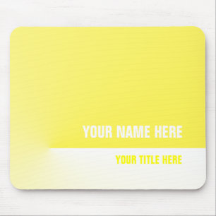 Mousepad Amarelo Pro