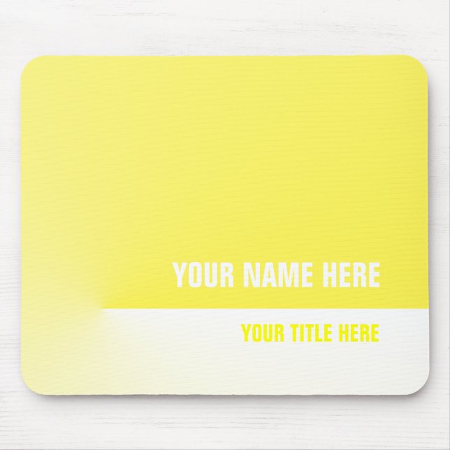 Mousepad Amarelo Pro (Frente)