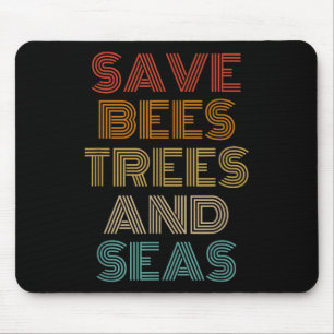 Mousepad Ambientalista Para Salvamento De Árvores De Abelha