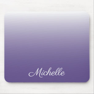 Mousepad Ambre ultra violeta personalizada de gradiente