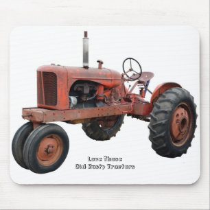 Mousepad Ame aqueles tratores oxidados velhos