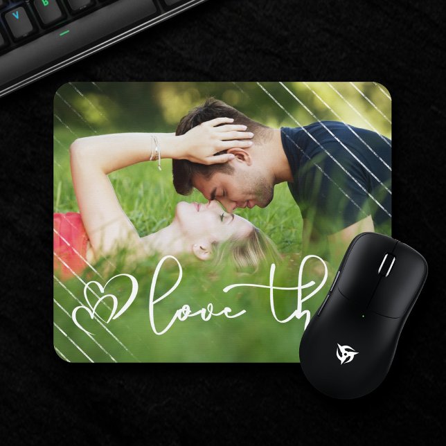 Mousepad Ame Isto | Foto de Script Casual Urbano Moderno (Criador carregado)
