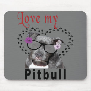 Mousepad Ame Meu Pitbull