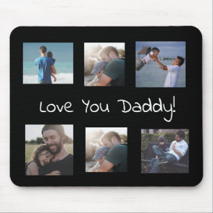 Mousepad Ame-o tapete do rato personalizado pai da foto