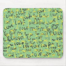 Ame Você Texto Padrão Criativo Tipografia