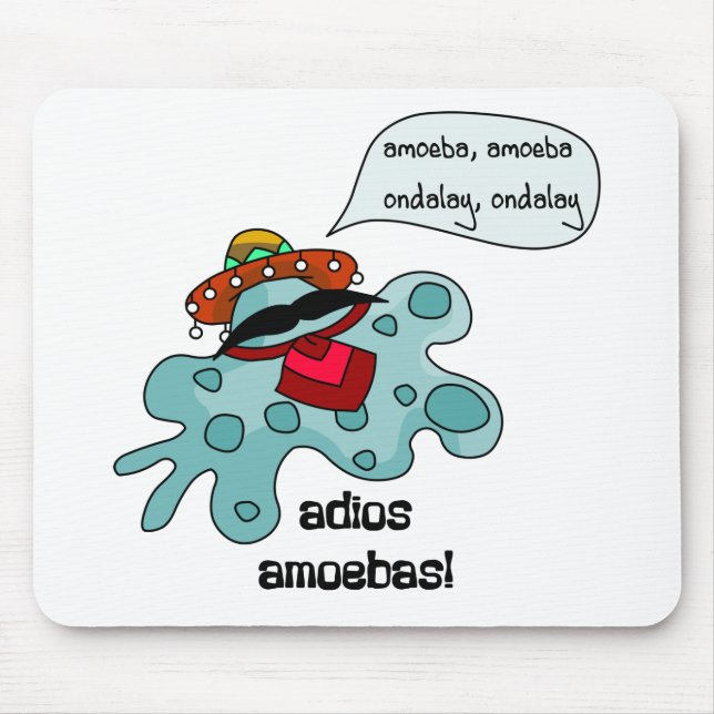Mousepad Amebas do Adios (Frente)