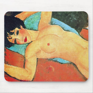 Mousepad Amedeo Modigliani - mulher de reclinação