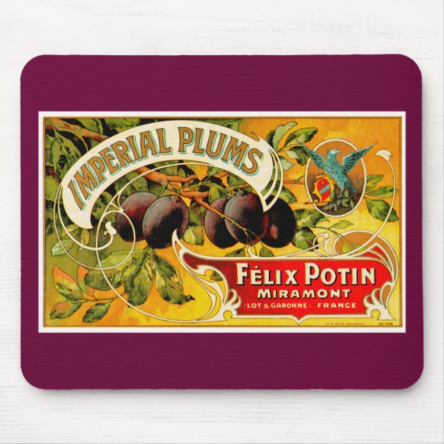 Mousepad Ameixas Imperiais (Frente)