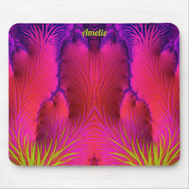 Mousepad AMELIE ~ Zany Shades Purple Vermelho Cor-de-Rosa A