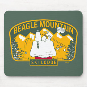Mousepad Amendoins Boca-Esqui De Montanha