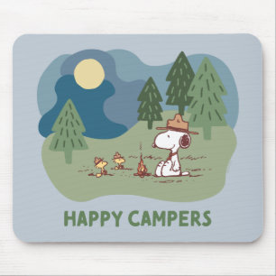 Mousepad Amendoins Campo de Snoopy & Woodstock