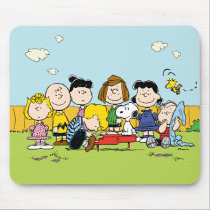 Mousepad Amendoins Charlie Brown e Gang