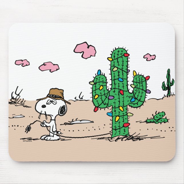 Mousepad Amendoins | Decorados de Spike para o Feriado (Frente)