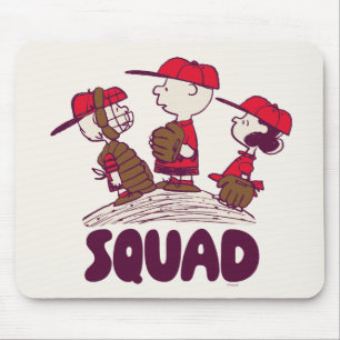 Mousepad Amendoins Esquadrão de Baseball