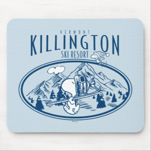 Mousepad Amendoins Killington Ski Resort Vermont