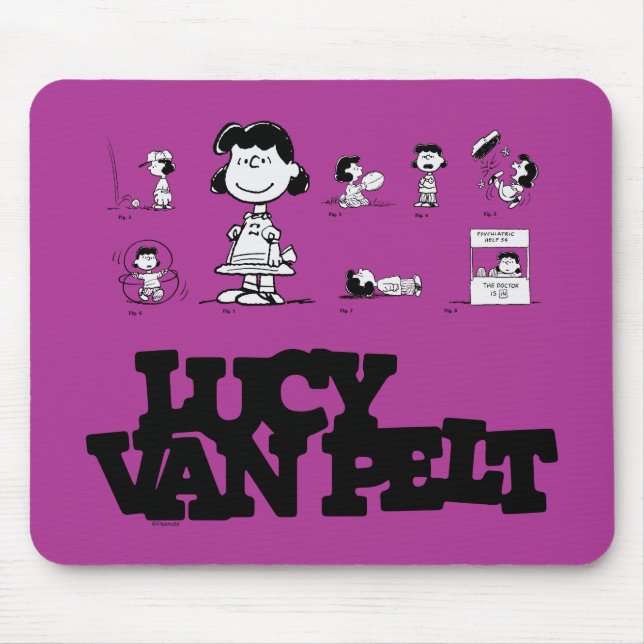 Mousepad Amendoins | Lucy (Frente)