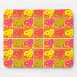 Mousepad Amendoins Padrão de Arte Pop de Esnoopia
